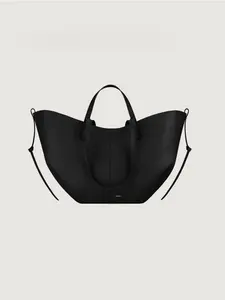 Women's Large Capacity Handbag, Plain Pattern Shoulder Bag, All-Season Street Style Commuter Tote, Durable & Versatile Design