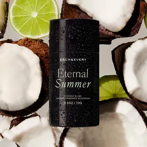 Each & Every Natural Fragrance Deodorant Eternal Summer - Coconut & Lime 2.5oz