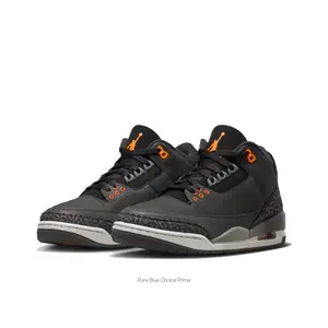 Black-Grey Suede Mid-Top Sneakers with Orange Accents and Elephant Print