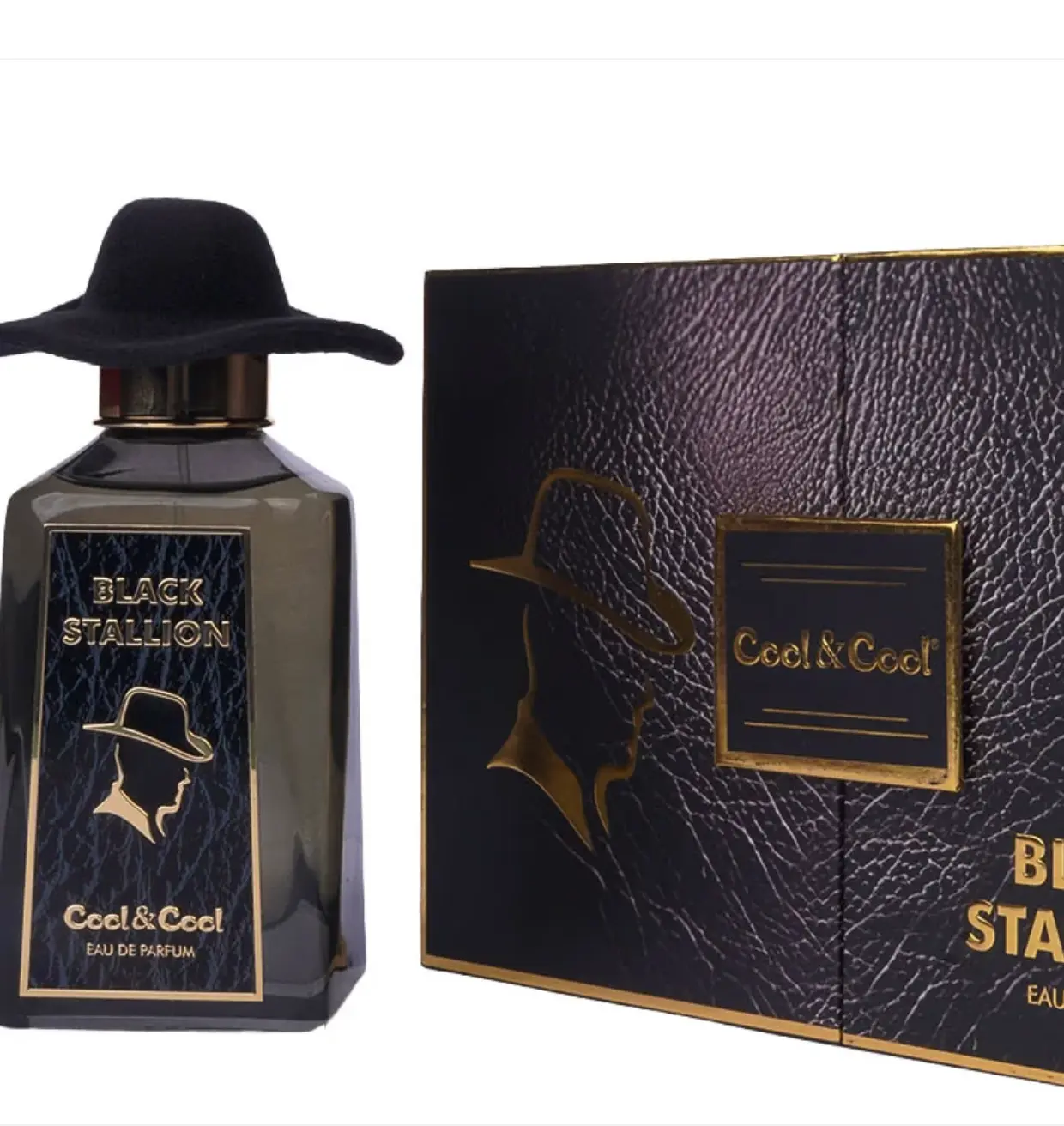 Luxury Leather Saffron Black Stallion 100ml cool & cool elegant