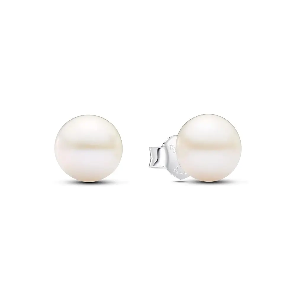 Pandora Treated Freshwater Cultured Pearl 7mm Stud Earrings 293169C01