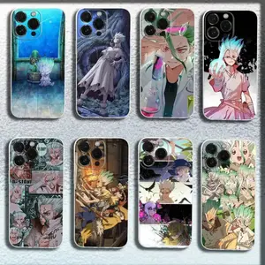 D-Dr Stone Anime Phone Case, For iPhone 17/16/15/14/13/12/11/Pro/ProMax/Plus/17Air/16,17E,Samsung S26/S25/S24/Plus/Ultra/Fe/S25Edge,Shockproof Bumper Cover,Making It an Excellent Gift Choice for anime lover