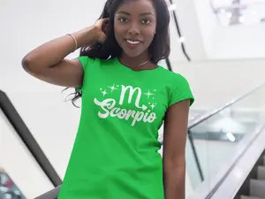 Scorpio Zodiac T-Shirt | White Design Astrology Tee