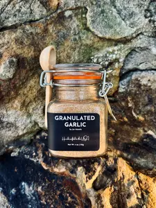 Granulated Garlic- 4 oz. | Premium quality Granulated Garlic for enhancing your dishes!