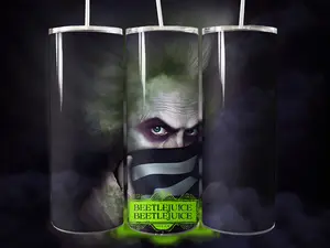 Beetlejuice 20 oz Tumbler Drinkware Washable