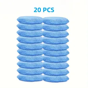 Car Waxing Polishing Sponge Set, Car Cleaning & Detailing Tool, Soft & Absorbent Car Cleaning Tool, Car Cleaning Supplies, Car Detailing Accessories
