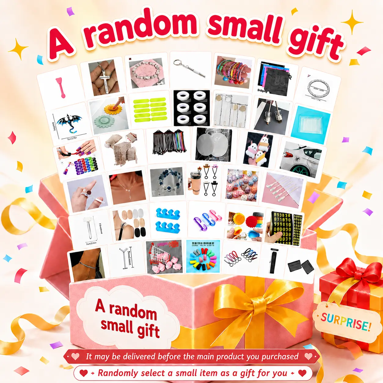 1pc Randomly a beautiful accessory(gift)