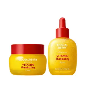 [Best-selling combination] EQQUALBERRY Vitamin Illuminating Cream – Vitamin C & 5% Niacinamide + 3% TXA  Dark spots Cream  Ceramide Barrier Strength  Glowy, Lightweight Hydration  holiday gifts (1.69 fl.oz  50ml)