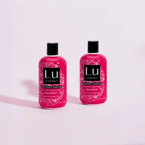 Lu Rescue 2-Piece Shampoo Set Repair, Restore & Hydrate Heat or Color Damaged Hair (24 oz)