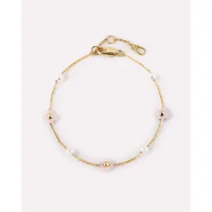 Flower Bracelet - Hannah Bracelet Rose Quartz