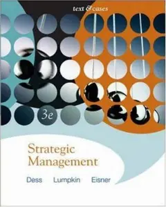 USED-Strategic Management: Text and Cases with Online Learning Center access card by Gregory G Dess (Hardcover)