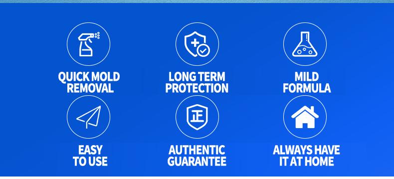 Lanwexy Highly Effective Mould Removal Spray - Prevents Mould Regrowth Lanwexy Highly Effective Mould Removal Spray - Prevents Mould Regrowth