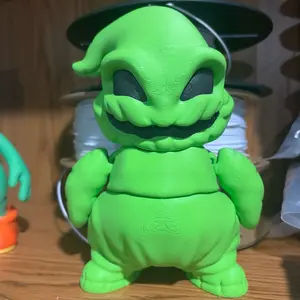 Articulated Oogie Boogie 3D Print Spooky Halloween Figurine,Collectible Statue from The Nightmare Before Christmas