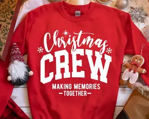 Christmas Crew  For Cricut And Sublimation, Family Christmas, Christmas Squad, Christmas Shirt, Sweater or Jumper Streetwear