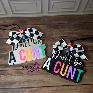 Sassy Saint Don’t Be A Beep Car Freshie or Small Spaces. Highly scented