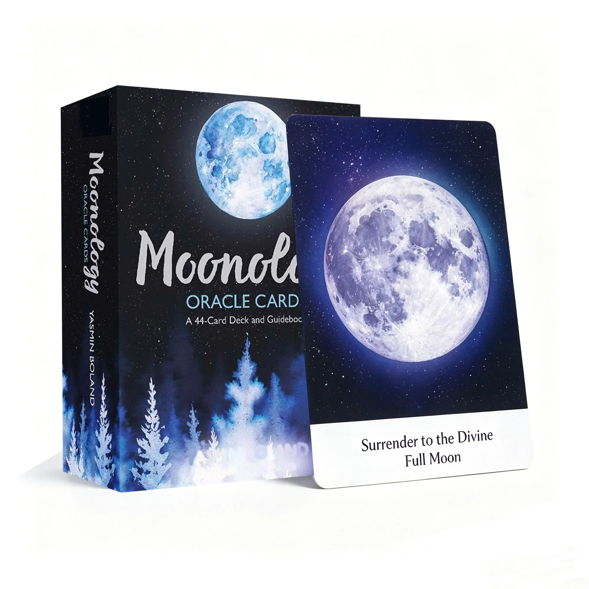 Oracle Card Deck - Compact Size Spiritual Divination Tool for Adults, Supports Healing, Meditation, and Accesses Moon's Ancient Feminine Wisdom, Accesses Ancient Feminine Wisdom