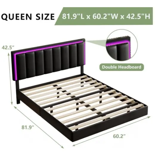 Queen Size Black