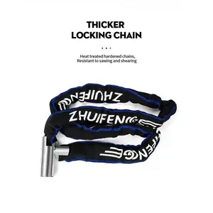 Motorcycle Chain Lock - Lightweight High Security Anti-Theft Bicycle Lock Outdoor Cycling Accessories Bike Accessories