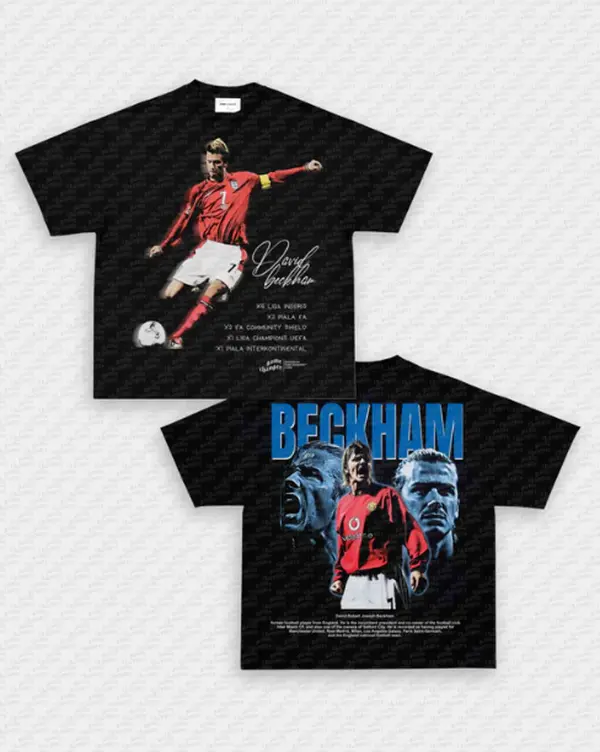 David Beckham v3 Tee, Graphic Sport T-shirt, Vintage Soccer Player Shirt ,Playoffs,Y2k , Soccer Apparel , Gift For Soccer Fans, Gift For him