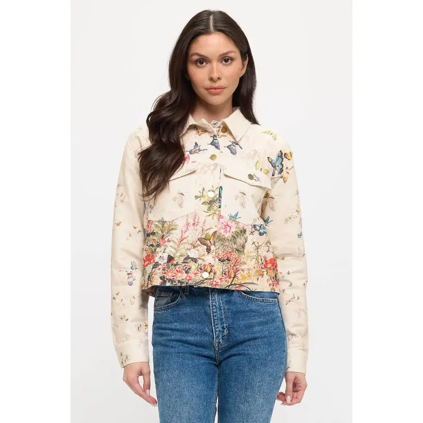Butterfly Floral Jacket
