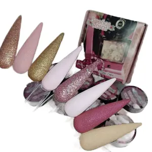 Wapizima collection set sueños rosas acrylic powder Nail Nail Art