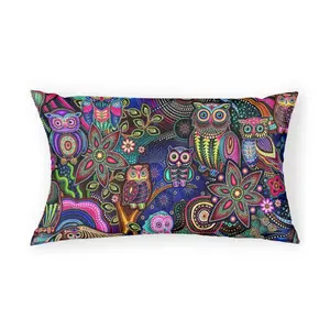 Owls Pillow Sham Owls Pillow Sham