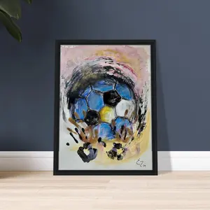 Copa Love - ART - Framed Canvas by: Eliana Zeferino 18" x 24"