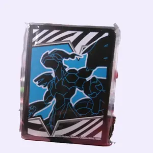 pokemon's Black bolt themed protective card sleeves