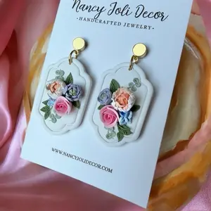 Unique collection - YOU PICK - polymer clay earrings