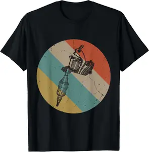 100% Cotton Vintage Retro Style Tattoo Shirt Ink Tattoo Artist Gift T-Shirt