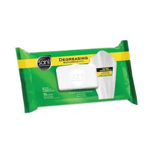 Sani Professional  Degreasing Multi-Surface 75 Wipes - Pack of 9