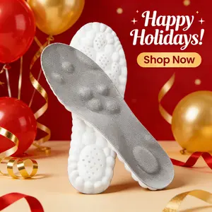 4D Cloud Support Insoles – Soft Cushioning, Shock Absorption & Anti-Fatigue Design for Men & Women’s Everyday Comfort