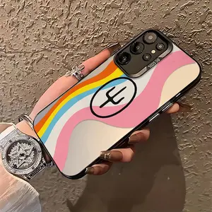 Band Twentys Ones P-Pilots Phone Case Suitable for Samsung Galaxy S26 S25 S24 A37 A57 A17 A07 A56 A26 A36 A55 A35 A06 A16 A05 A14 A24 A34 A54 A15 A05s A04e A25 S23 S22 S21 S20 FE Ultra Plus Edge 4G 5G Anti Fall Shockproof Matte Back Cover