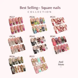 MuseMood I Hot-SELLING Collections 10PCS Handmade Press On Nails Art