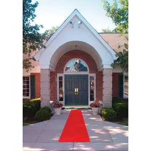 Red Aisle Runner 24 in × 15 ft Red Carpet Event Runner Wedding Rug for Indoor Outdoor Wedding Party Decorations