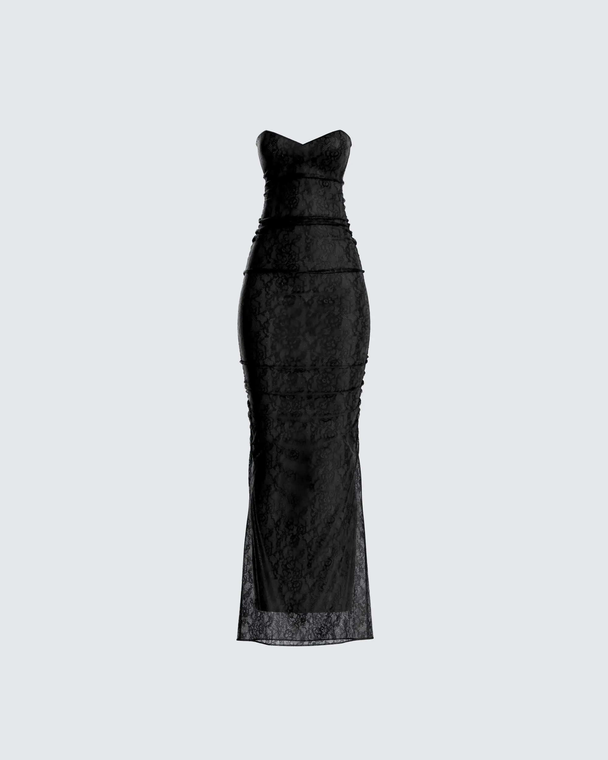 Shia Black Lace Gown Shia Black Lace Gown
