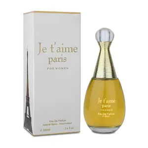 Je t'aime Paris Women Perfume 3.4 Fl Oz Eau de Parfum Natural Spray Perfume