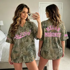 Realtree Camo Megan Moroney Am I Okay Jersey, Coud 9 Baseball Jersey, Megan Moroney Shirt, 2026 Music Tour Shirt