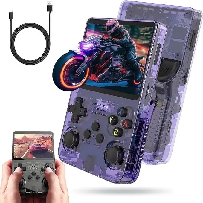Handheld R36S Gaming Console, Retro Handheld Gamebox with 21,000 Classic Video Games, Video Game