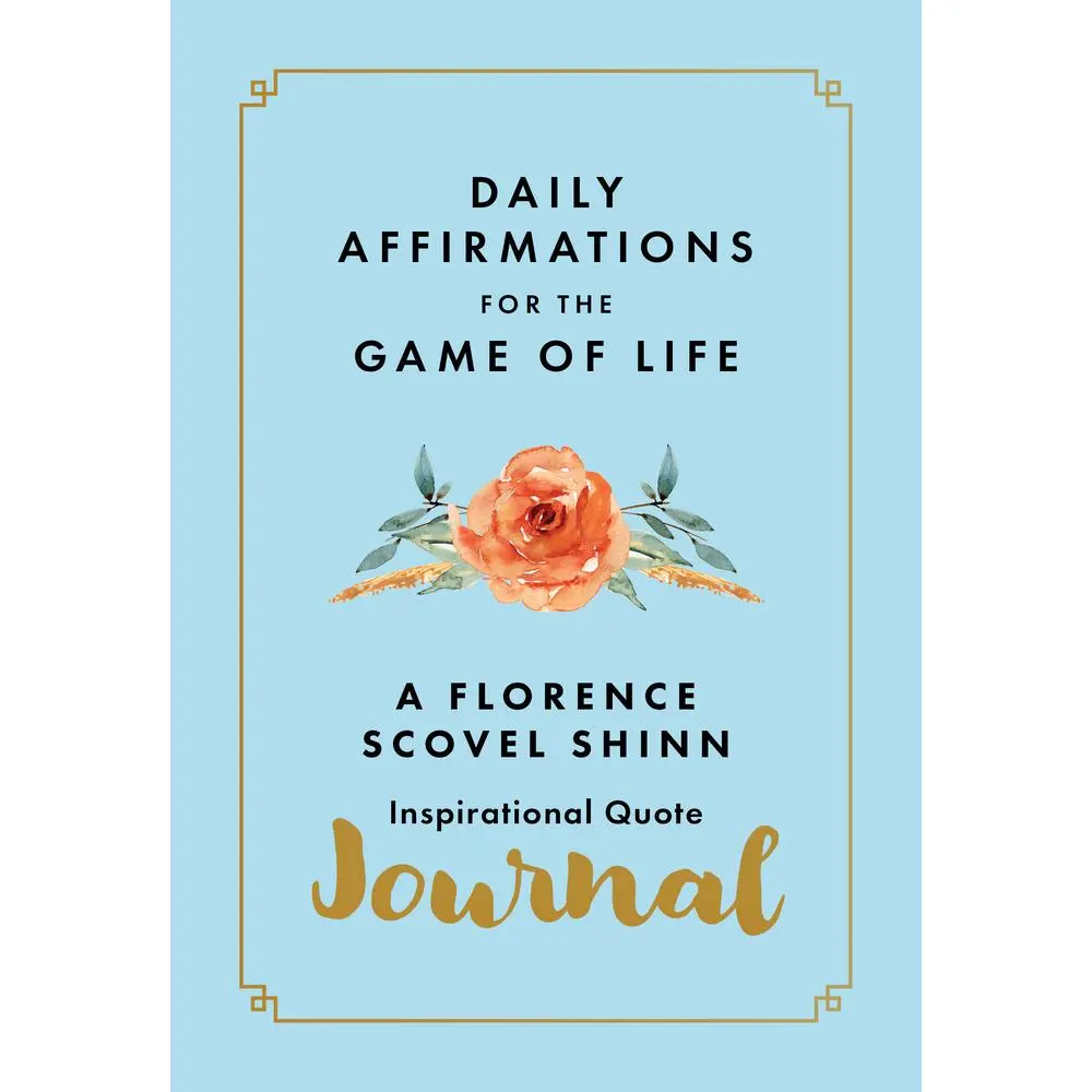 USED Inspirational Quote Journal - Daily Affirmations for the Life Game by Florence Scovel Shinn (Softcover, Very Good Condition, English)