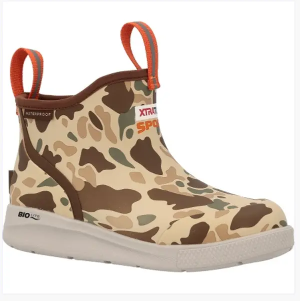Youth Ankle Deck Boot Sport - Duck Camo