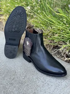 Ankle Boot 4x4 sole - Red Diamond Boots (BLACK)