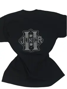 |FINAL SALE| JH Unisex Rhinestones Shirt Black Sparkling Rhinestone Junior Design Comfortable Stylish [Made-to-Order]