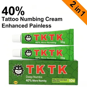 TKTK Strong and painless professional eyebrow tattoo soothing cream deep paralysis lasting pain TKTK tattoo cream painless tattoo supplies eyebrow tattoo must have a summer atmosphere.