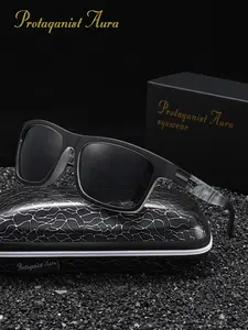 Protagonist Aura Polarized Sunglasses, Sporty Design, UV Protection, Ideal for Outdoors & Daily Wear, Enhance Vision Clarity