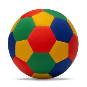 Size 4 Low-Noise Soccer Ball — 8-Inch Soft, Safe Beach Soccer Ball (Made of T-Cloth and Diving Cotton)