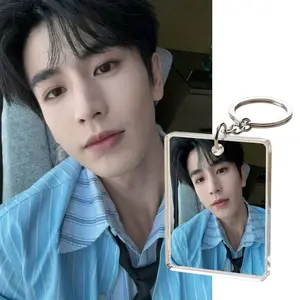 Personalized Zhang Linghe Acrylic Keychain,Your Zhang Linghe Photo Keychain,Celebrity Photo Holder Charm, Fan Gift, Cute Bag Charm for Fans