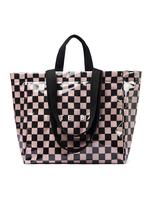 Brown and Black Plaid