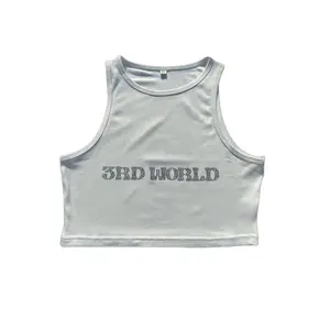 3rdWorld White Ransom Crop Top