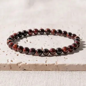 Red Tiger Eye Stone Bracelet